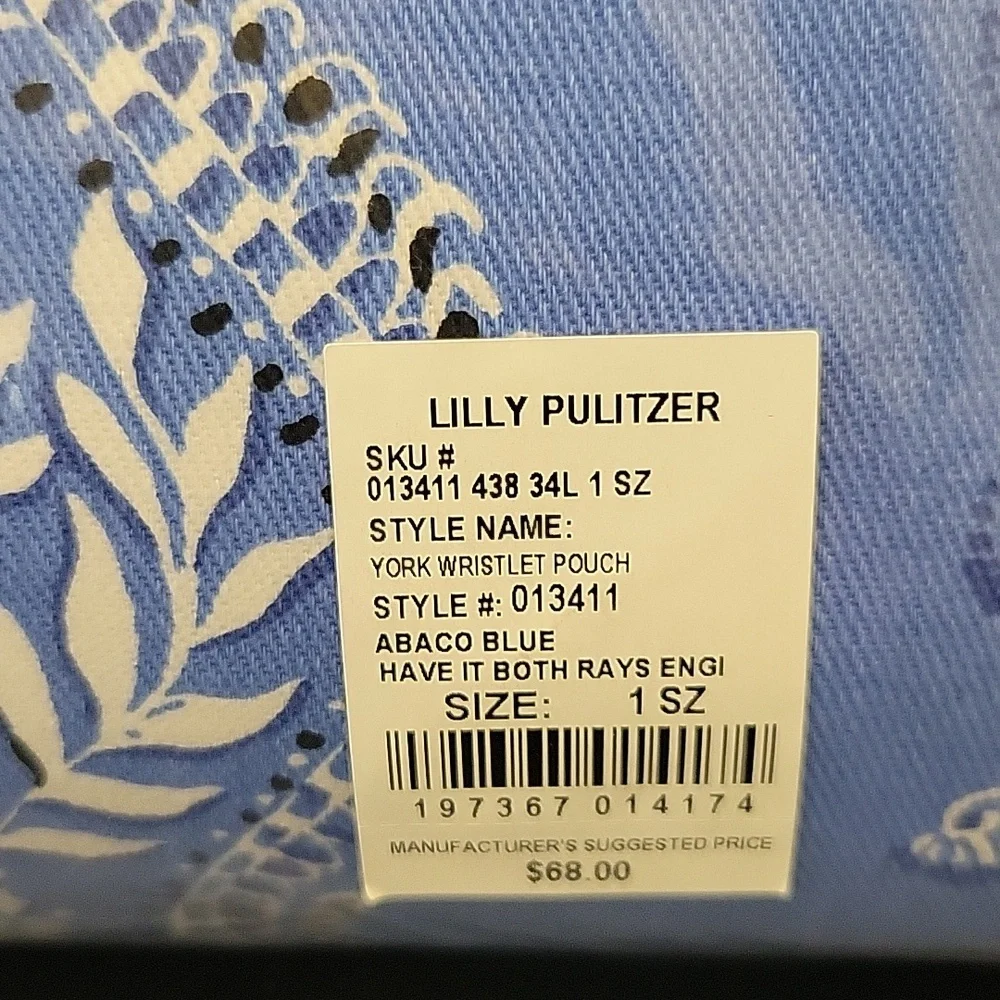 Lilly Pulitzer York Wristlet Pouch - Picture 3 of 5